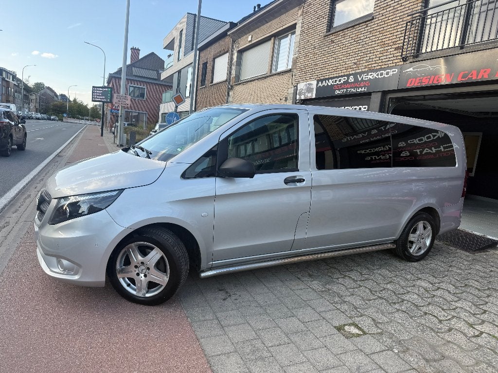 Mercedes Vito Tourer 6Place 1er Main Carnet *netto 20247*, Autos, Argent ou Gris, Achat, Entreprise, Alarme