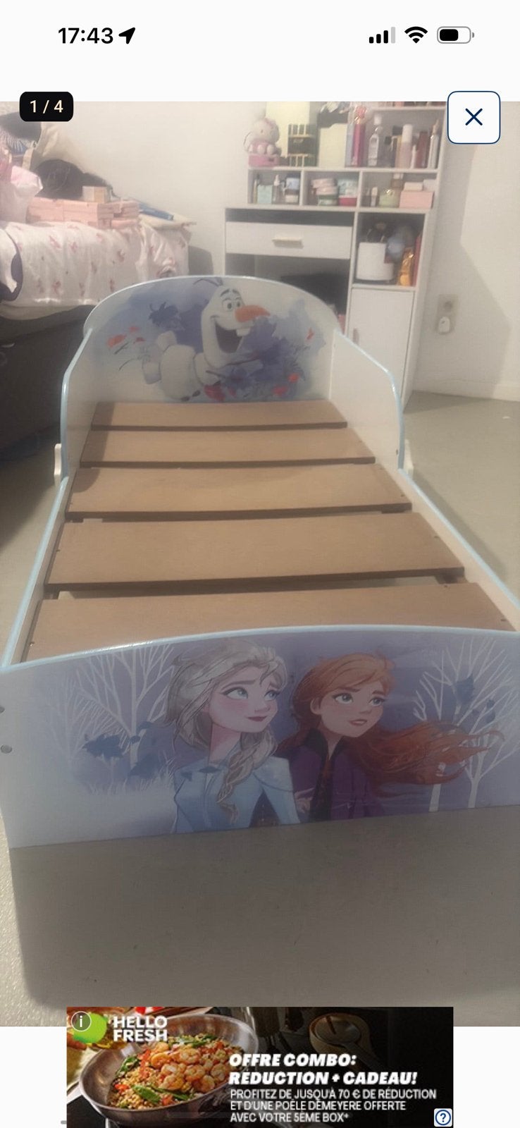 Kinder bed, Ophalen of Verzenden, Zo goed als nieuw