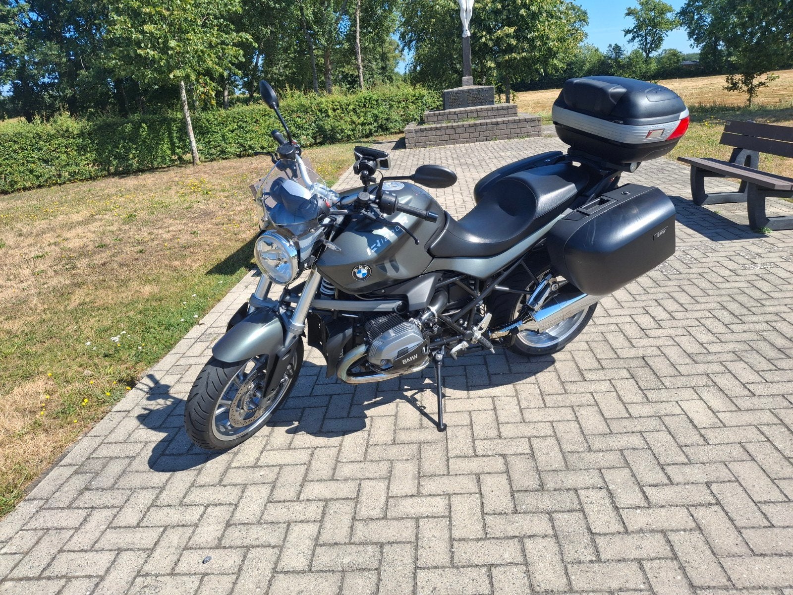 À vendre R 1200 R bj 2012/ 48000 km réels., Permis Moto A, Tourisme, Occasion, 2 cylindres