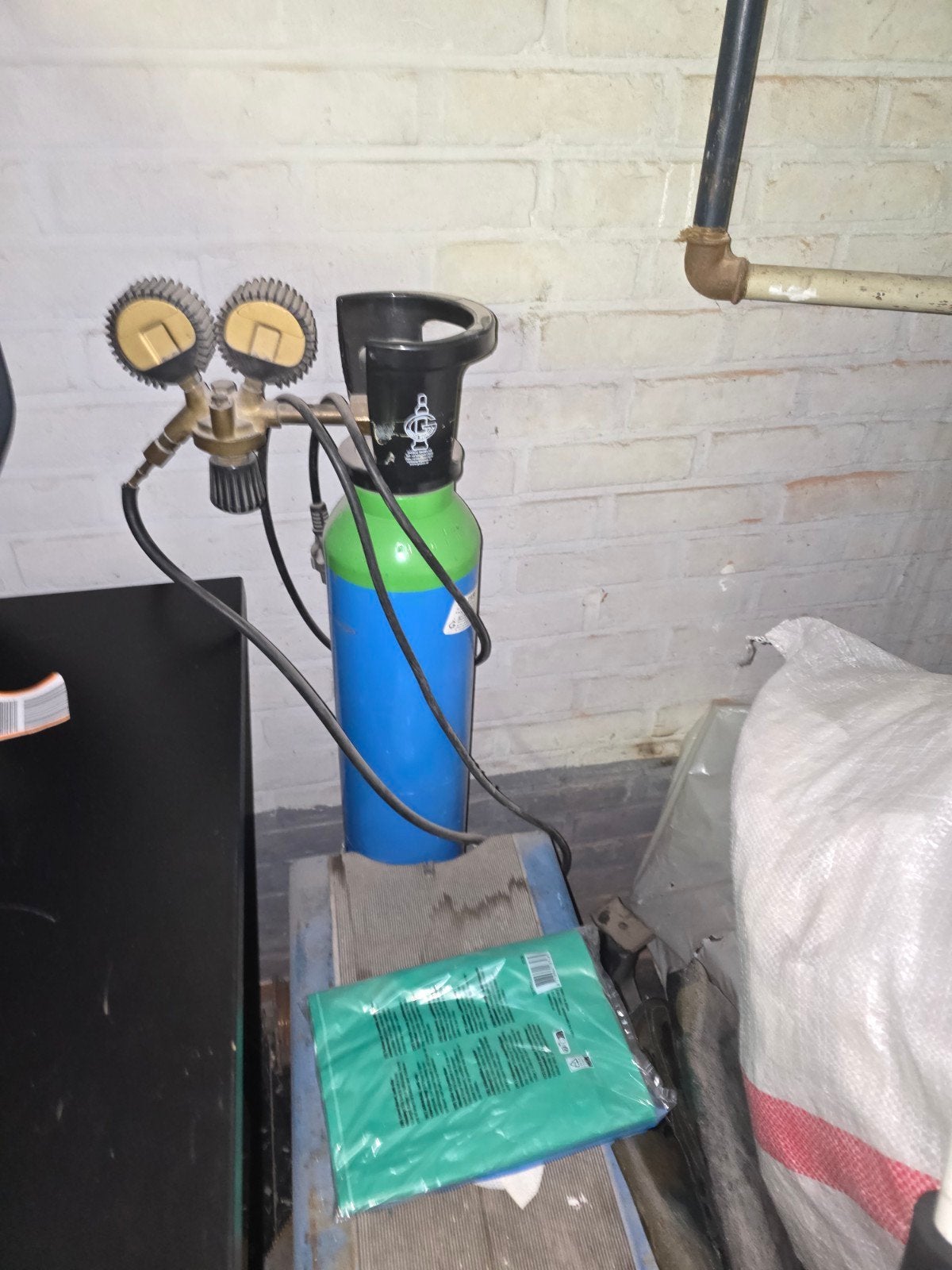 lasmachine met gasfled en warmte machine met gasfles, Doe-het-zelf en Bouw, Gereedschap | Lasapparaten, Ophalen, Zo goed als nieuw