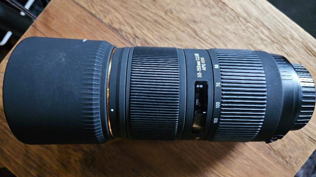 Objectif SIGMA 50-150 mm f2.8 II APO EX DC pour Canon EFS, Enlèvement, Utilisé, Téléobjectif, Zoom