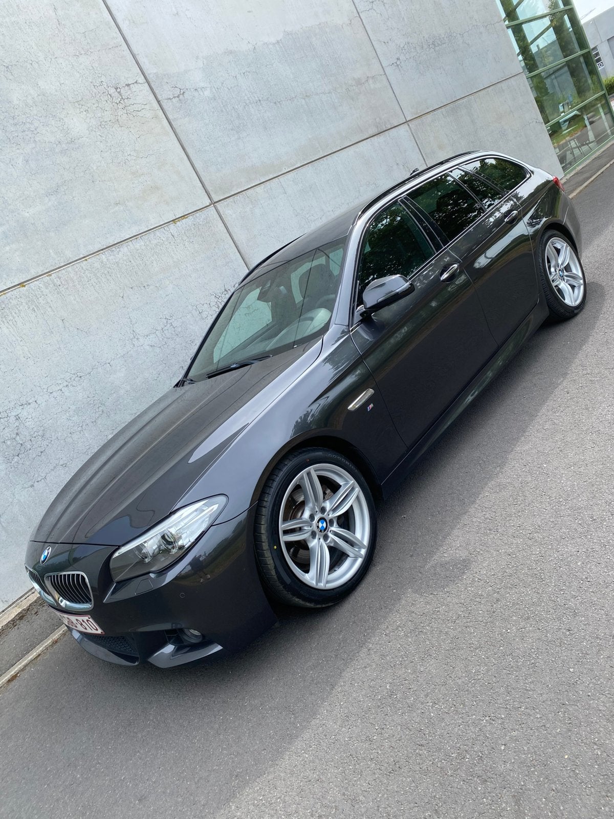 Bmw 520D F11 2015 M-pack, Cuir, Euro 6, 109 g/km, Noir