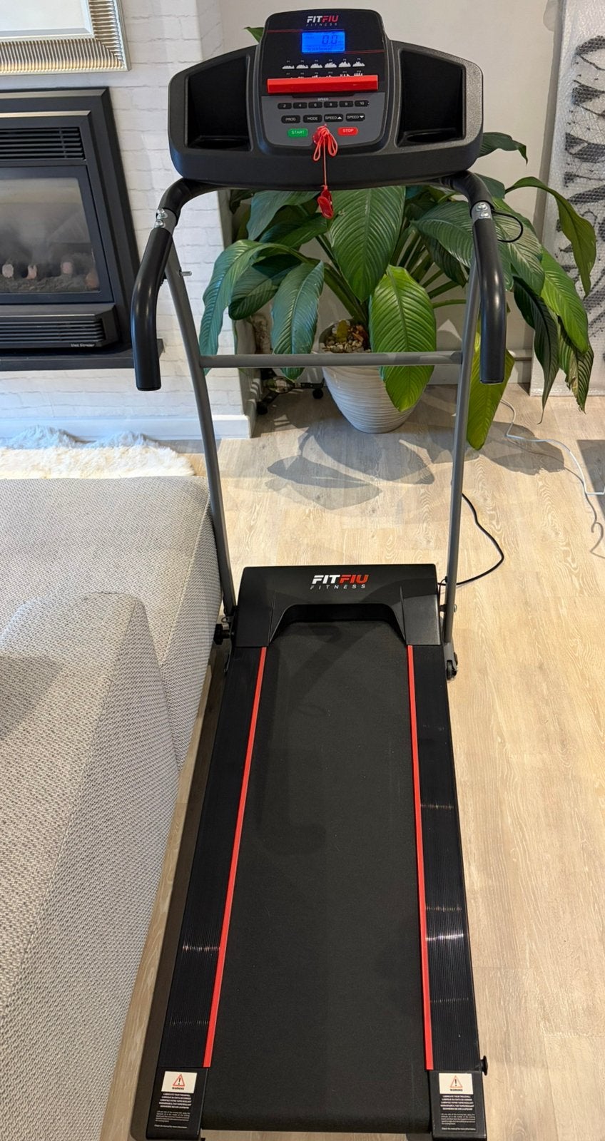 Opvouwbare loopband - 54 x 120 cm, Sport en Fitness, Ophalen, Zo goed als nieuw, Loopband