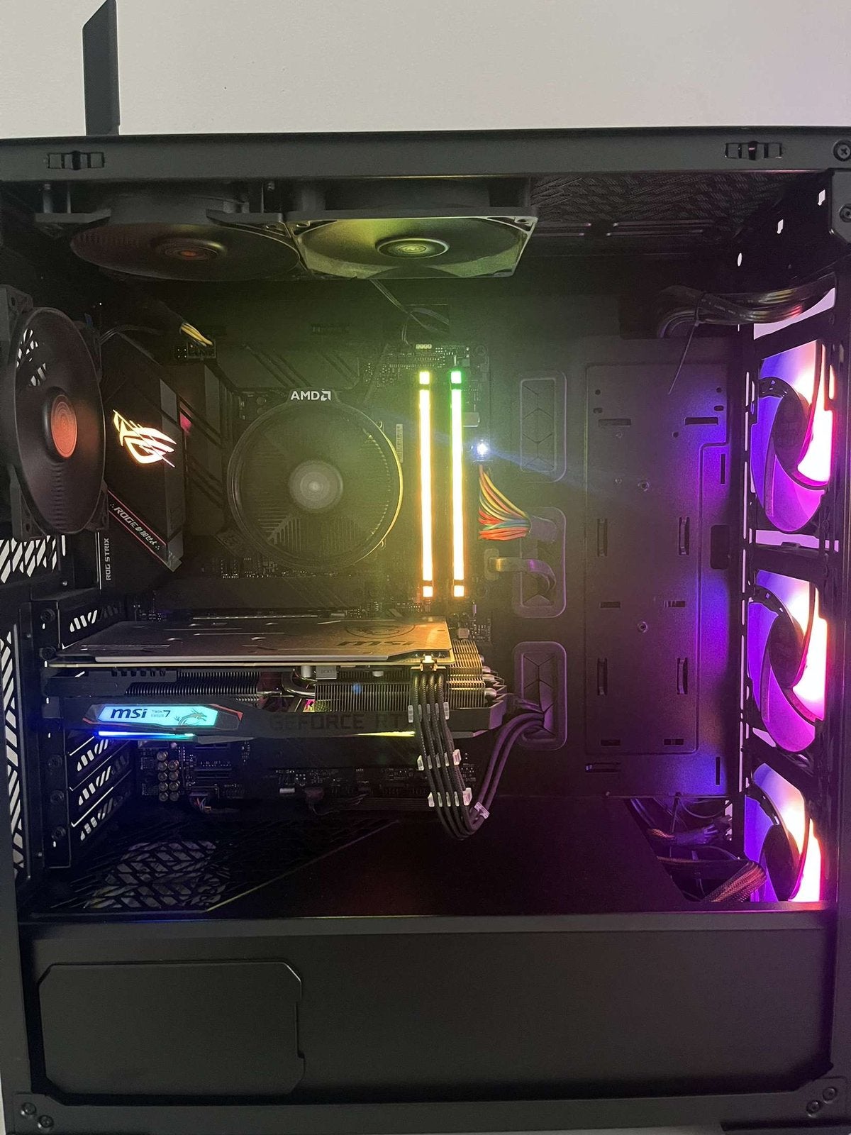 Gaming PC RYZEN 7 5700X RTX 2060, Informatique & Logiciels, Ordinateurs de bureau, Enlèvement, Utilisé, Gaming, HDD