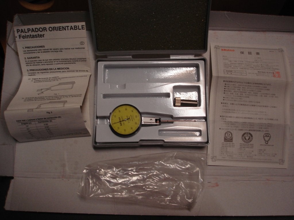 MITUTOYO Zwenktaster 1mm 513-415E, Bricolage & Construction, Enlèvement, Neuf, Autres appareils de mesure ou compteurs
