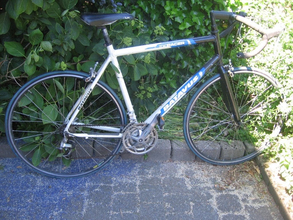 28 inch rijklare kleine aluminium Batavus racefiets, Ophalen, 28 inch, Gebruikt, Velgrem