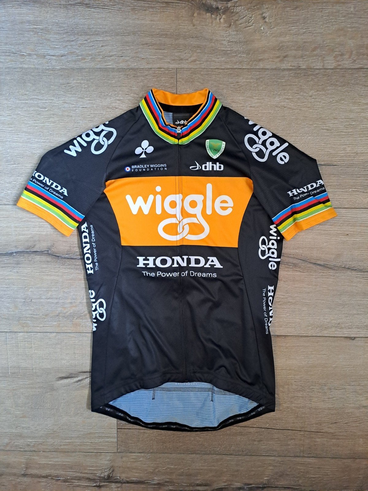 Wielertrui Wiggle Honda 2014, Ophalen of Verzenden, S