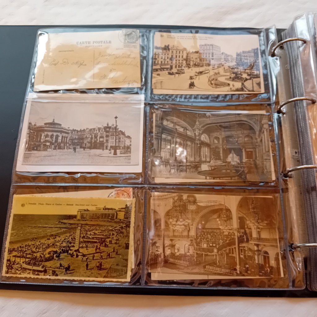 500 oude postkaarten over Oostende, Ophalen of Verzenden