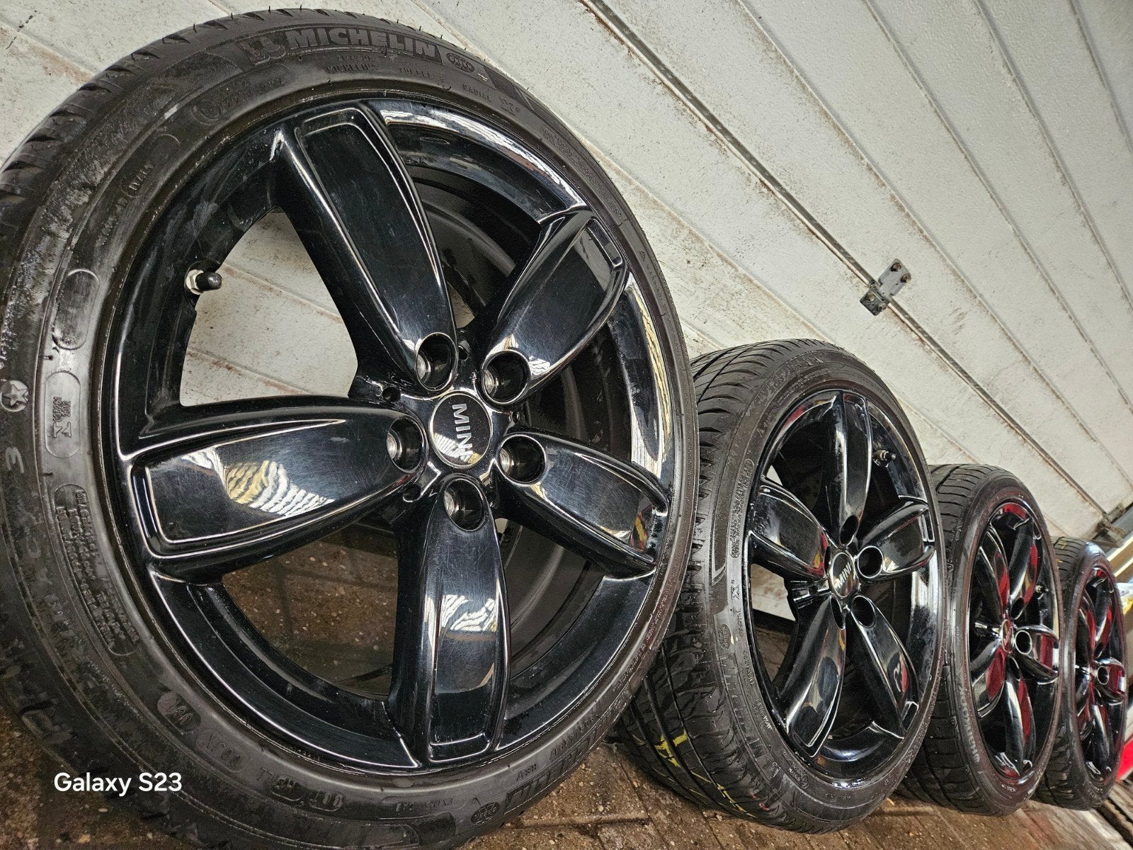 17 inch originele Mini F55 56 F57 velgen banden., Ophalen of Verzenden