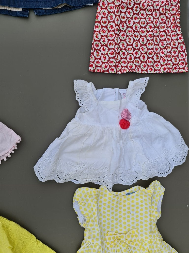 wit kleedje, jurk 74, Enfants & Bébés, Vêtements de bébé | Taille 74, Enlèvement, Comme neuf