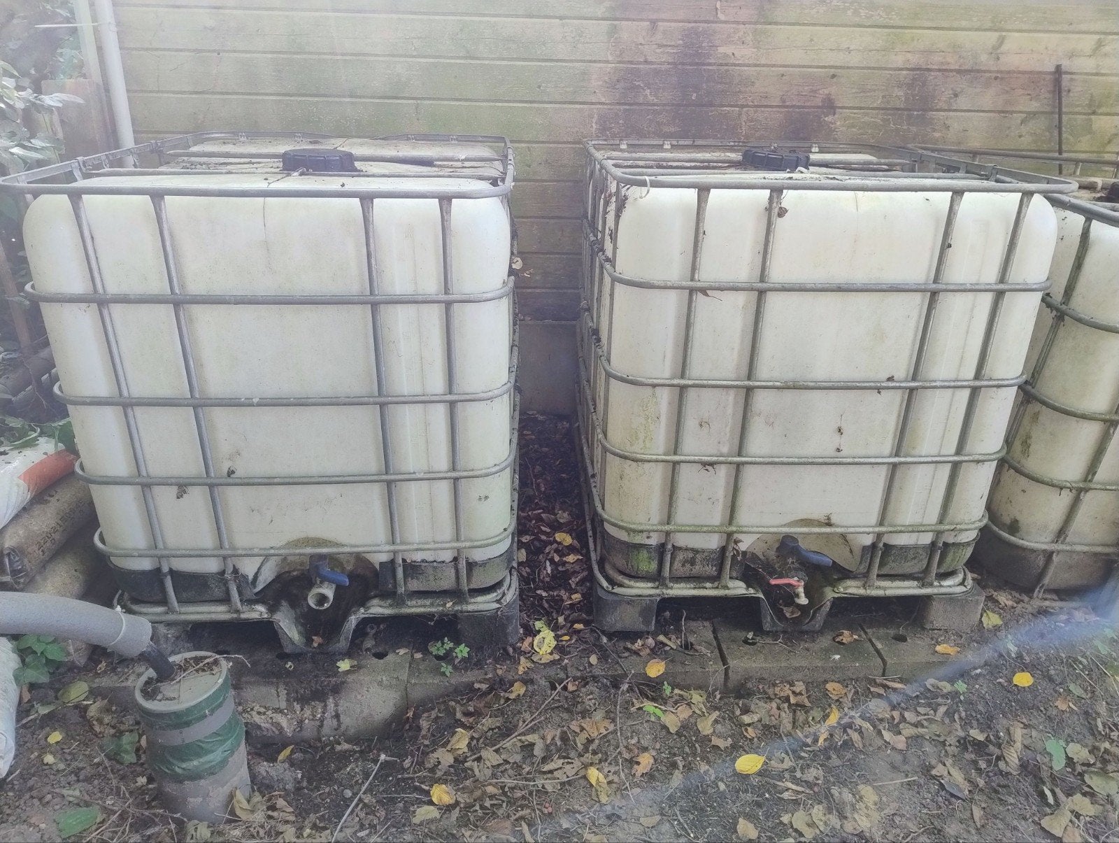 IBC container, Doe-het-zelf en Bouw, Ophalen