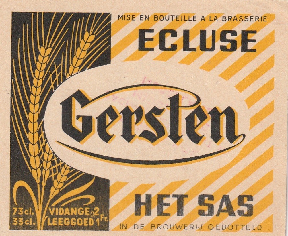 bieretiket Ecluse Het Sas Boortmeerbeek : Gersten, Verzamelen, Verzenden, Gebruikt, Overige typen, Overige merken