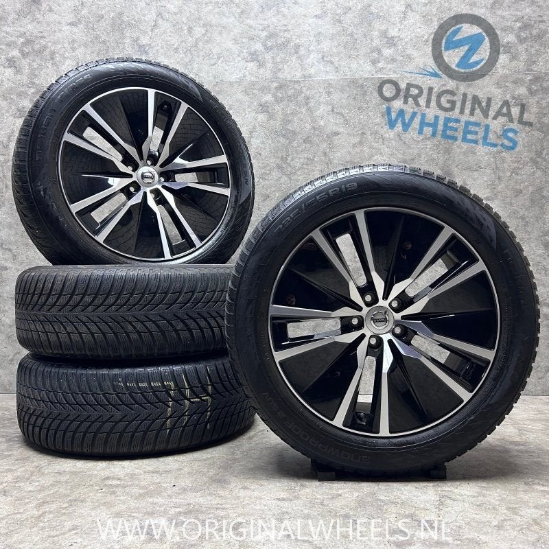19 inch originele velgen + winterbanden Volvo XC90 31680216, Autos : Pièces & Accessoires, Pneus et Jantes, Pneus hiver, Véhicule de tourisme