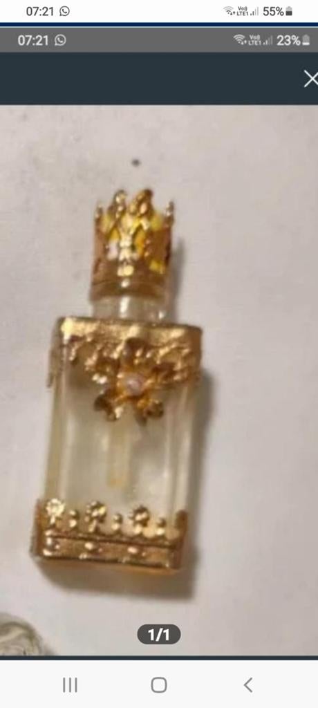 Parfumflesje miniatuur Myrna Pons, Ophalen