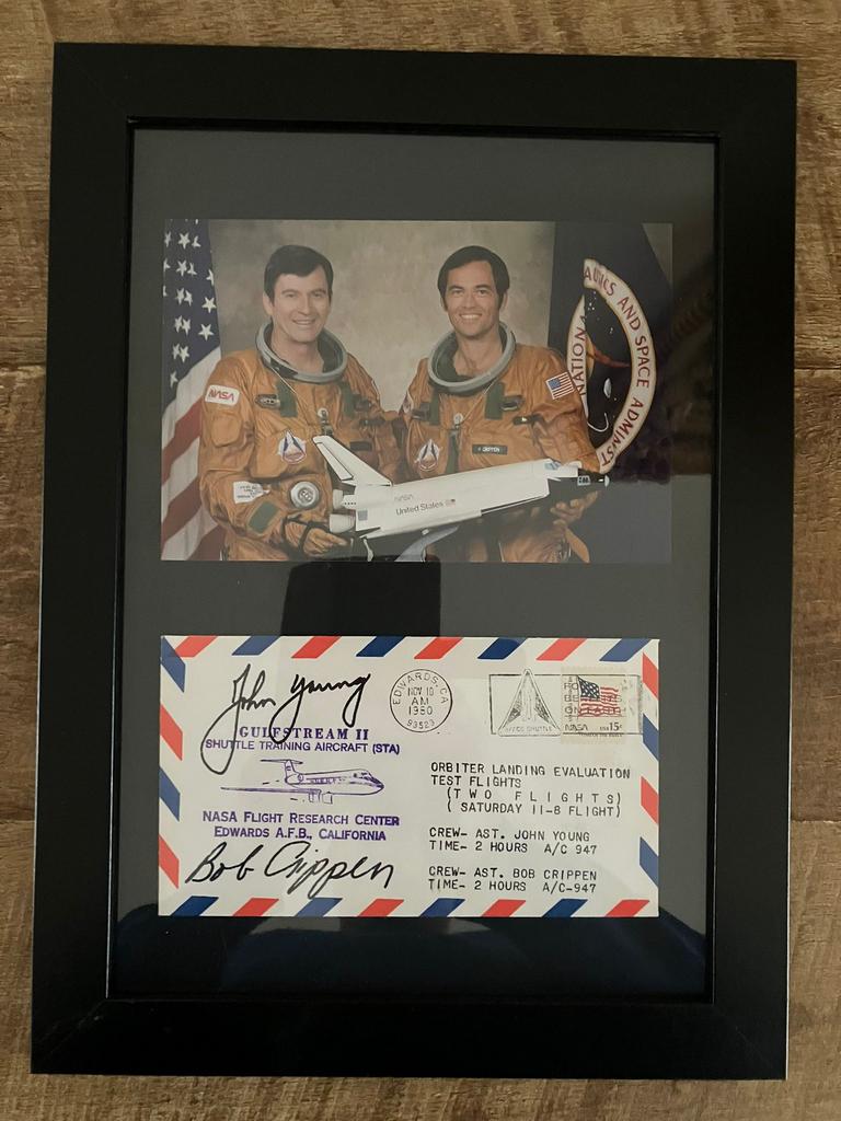 Nasa John Young & Bob Crippen, Verzamelen, Luchtvaart en Vliegtuigspotten, Ophalen of Verzenden, Zo goed als nieuw