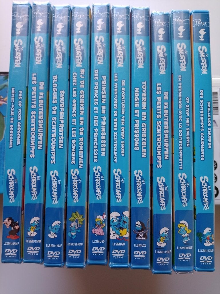 SI 10x DVD Smurfen serie Nieuw in verpakking +Levering Gent, Enlèvement, Neuf, dans son emballage, Série