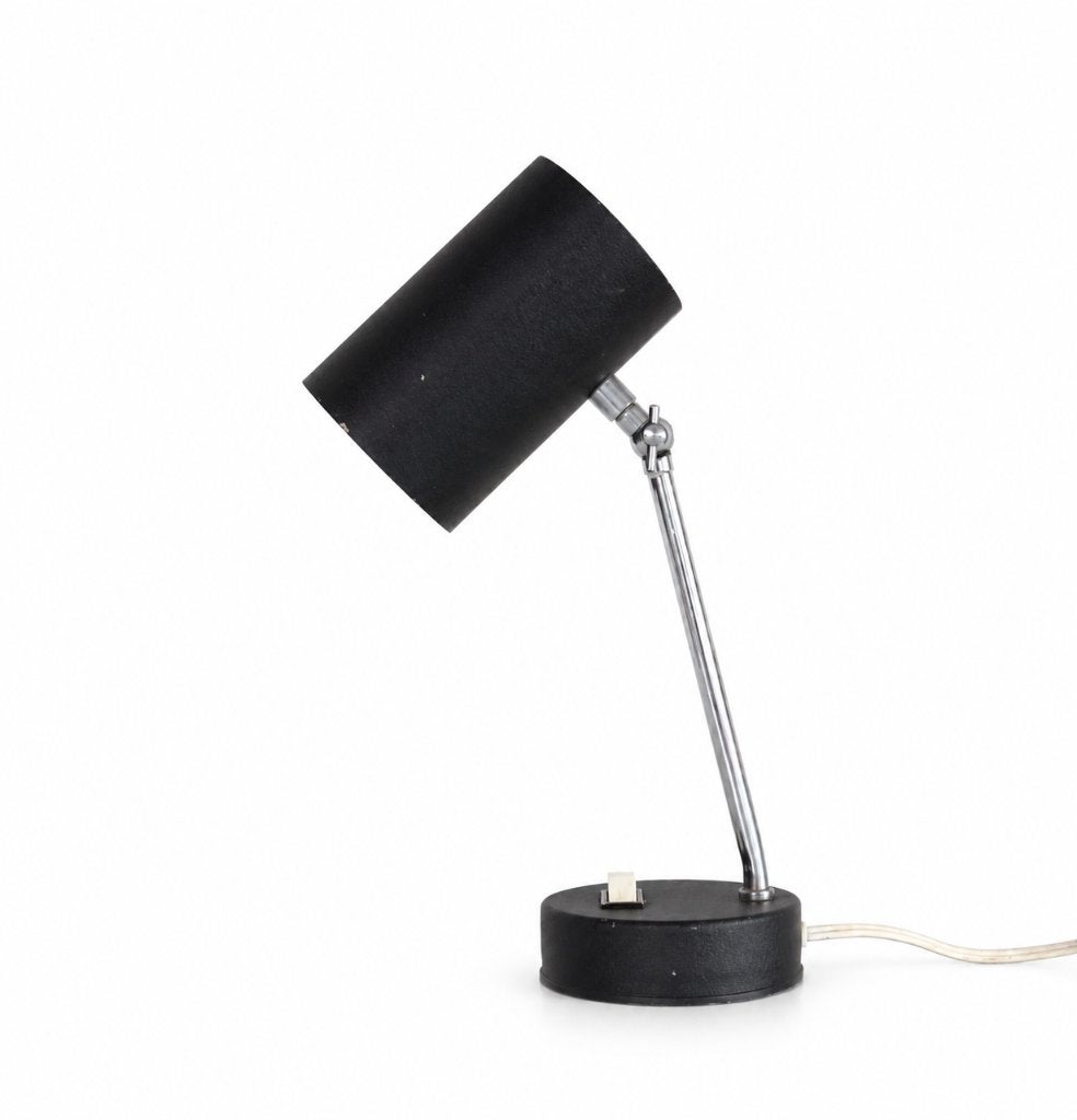 Vintage Minimalist Table Lamp - Design bureaulamp, Antiquités & Art, Enlèvement ou Envoi, Lampe, Métal, Mobile
