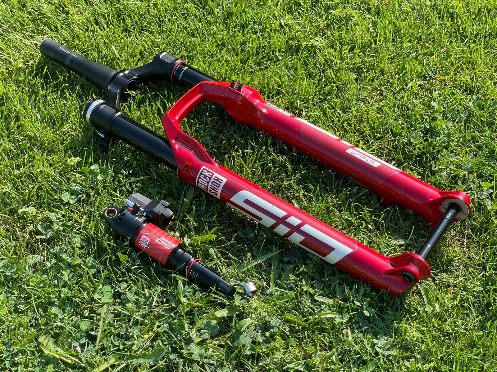 SID Ultimate Flight Attendant 120mm Fork + SIDLuxe 190x45, Fietsen en Brommers, Overige merken, Zo goed als nieuw, Schijfrem, Heren