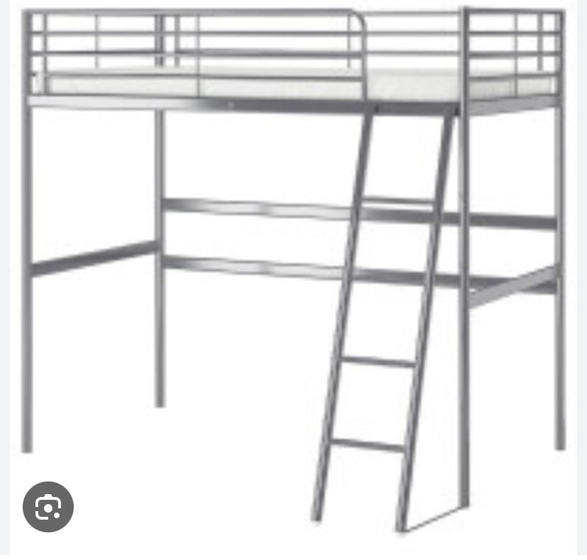 Hoogslaper ikea Svarta, Maison & Meubles, Chambre à coucher | Lits superposés & Lits mezzanines, 100 cm, 210 cm, 180 à 200 cm
