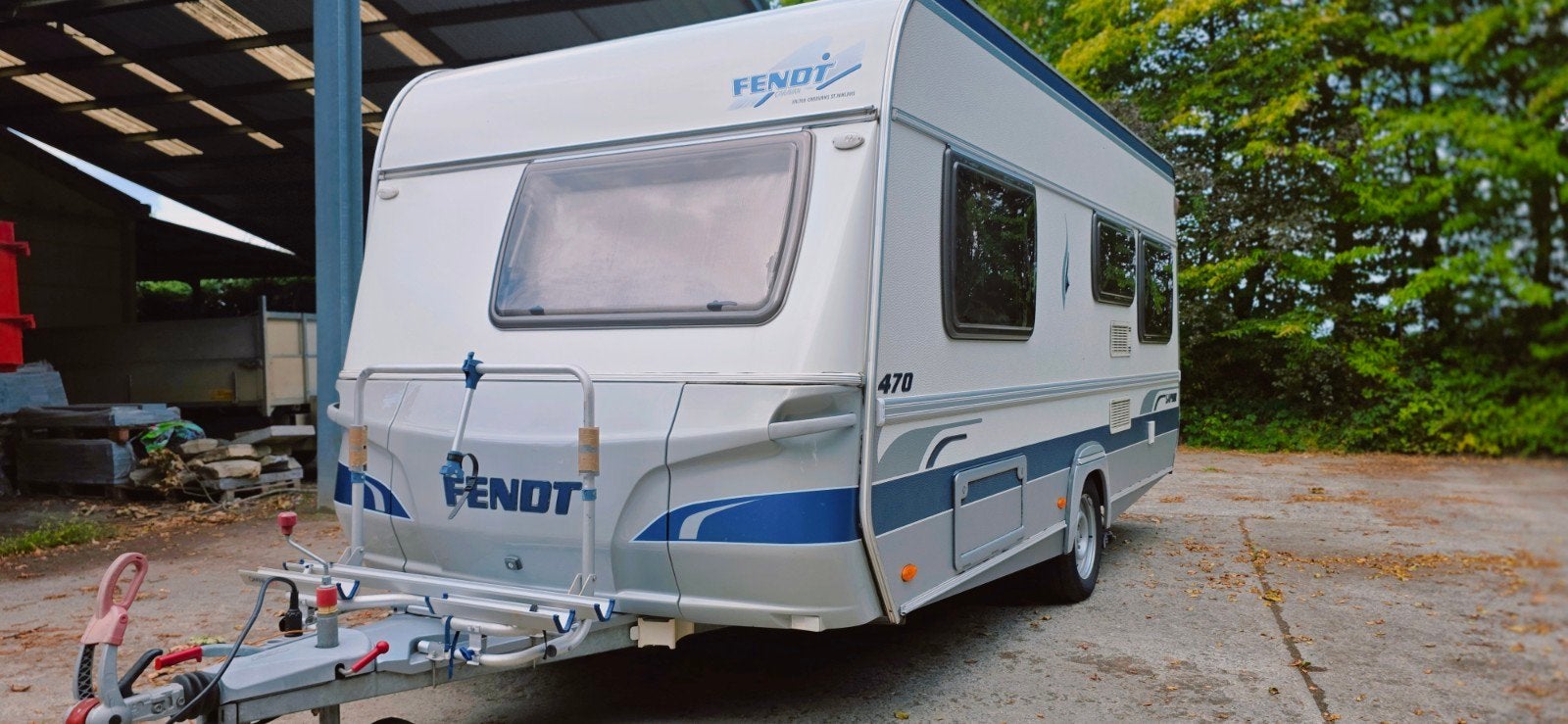 FENDT SAPHIR 470TFB LUIFEL +Mover +Truma  ALS NIUWE!!, Caravanes & Camping, Caravanes, Particulier, Banquette en rond, Fendt, Auvent
