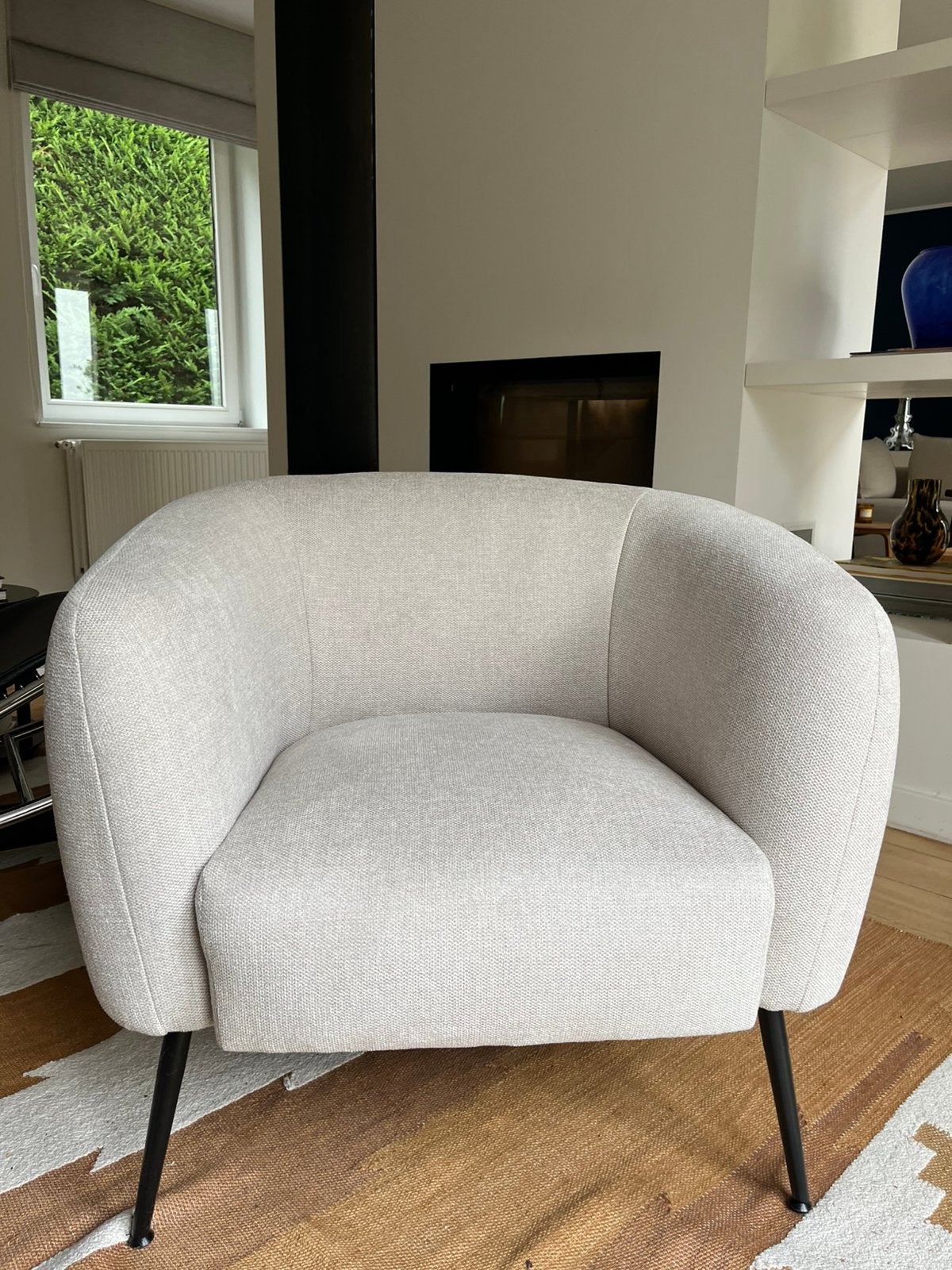 Fauteuil beige - 1 place. Etat neuf., Maison & Meubles, Enlèvement, Comme neuf