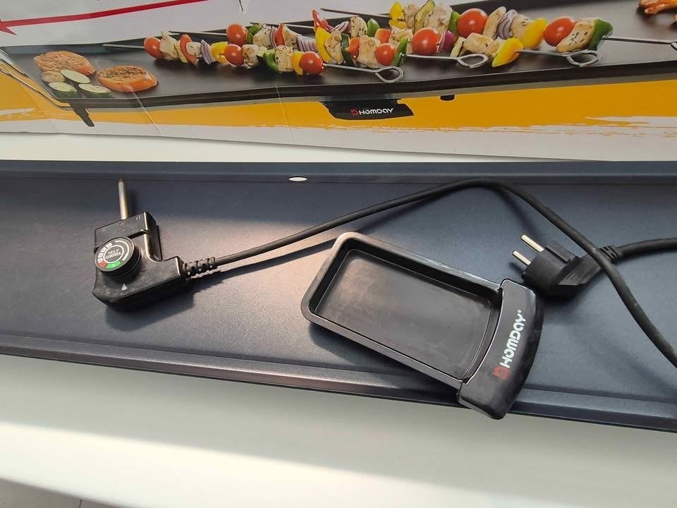 Homday XXL elektrische grill/nieuw, Ophalen, Nieuw, Elektrisch