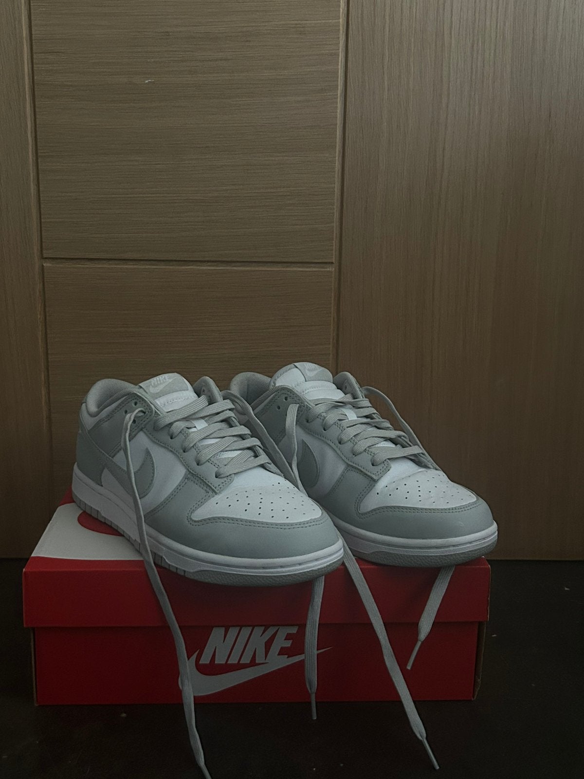 Nike sb dunks, Kleding | Heren, Ophalen of Verzenden, Zo goed als nieuw, Wit