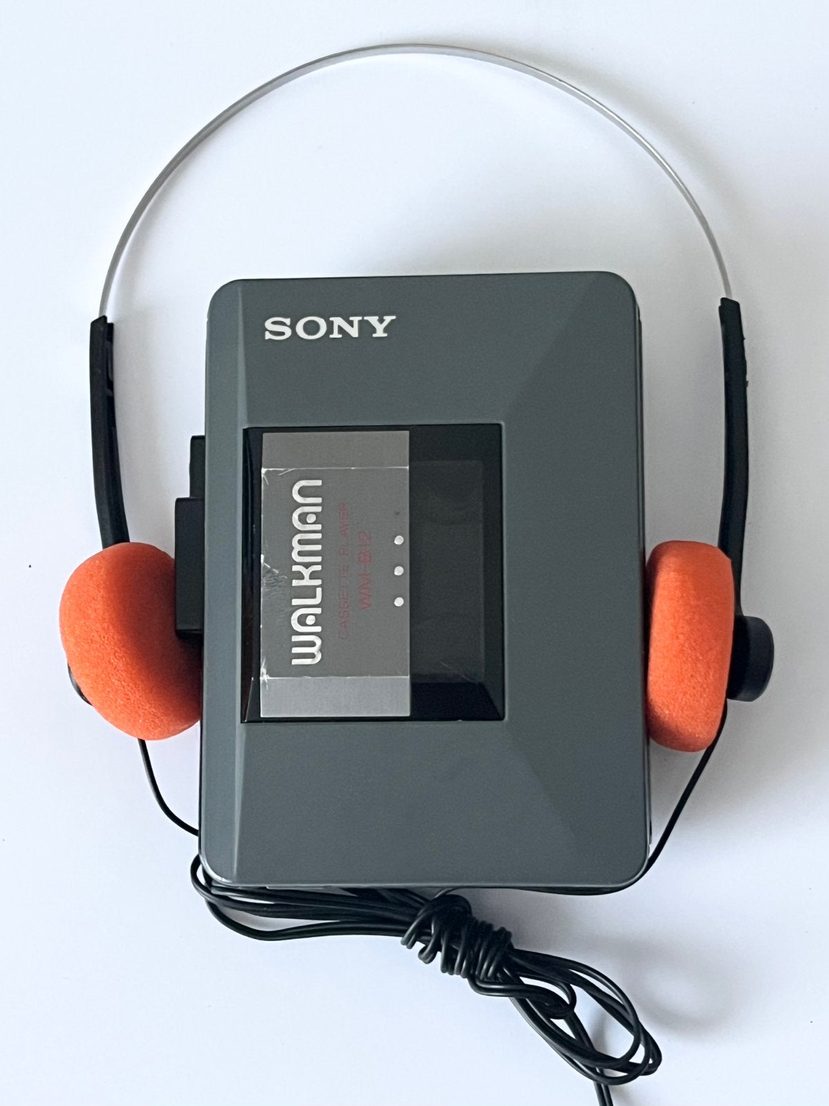 Rare Walkman Sony Gris + Casque, Envoi, Walkman ou Baladeur