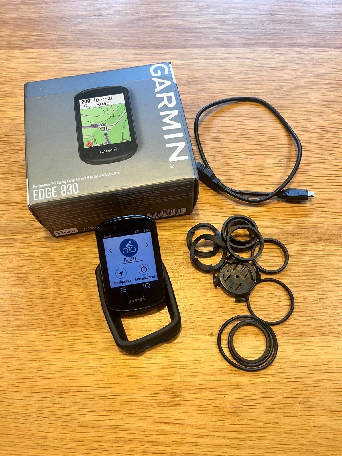 Garmin edge 830, Ophalen, Zo goed als nieuw