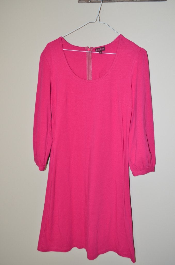 roze jurk Enolah / 36, Kleding | Dames, Jurken, Ophalen of Verzenden, Knielengte, Roze, Maat 36 (S)
