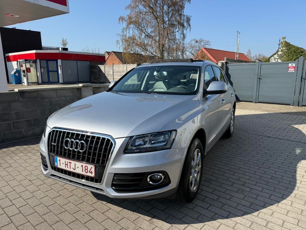 AUDI Q5. Quattro bj2014 1 eigenaar 4x4, Autos, Audi, Cuir, Achat, Beige, Entreprise