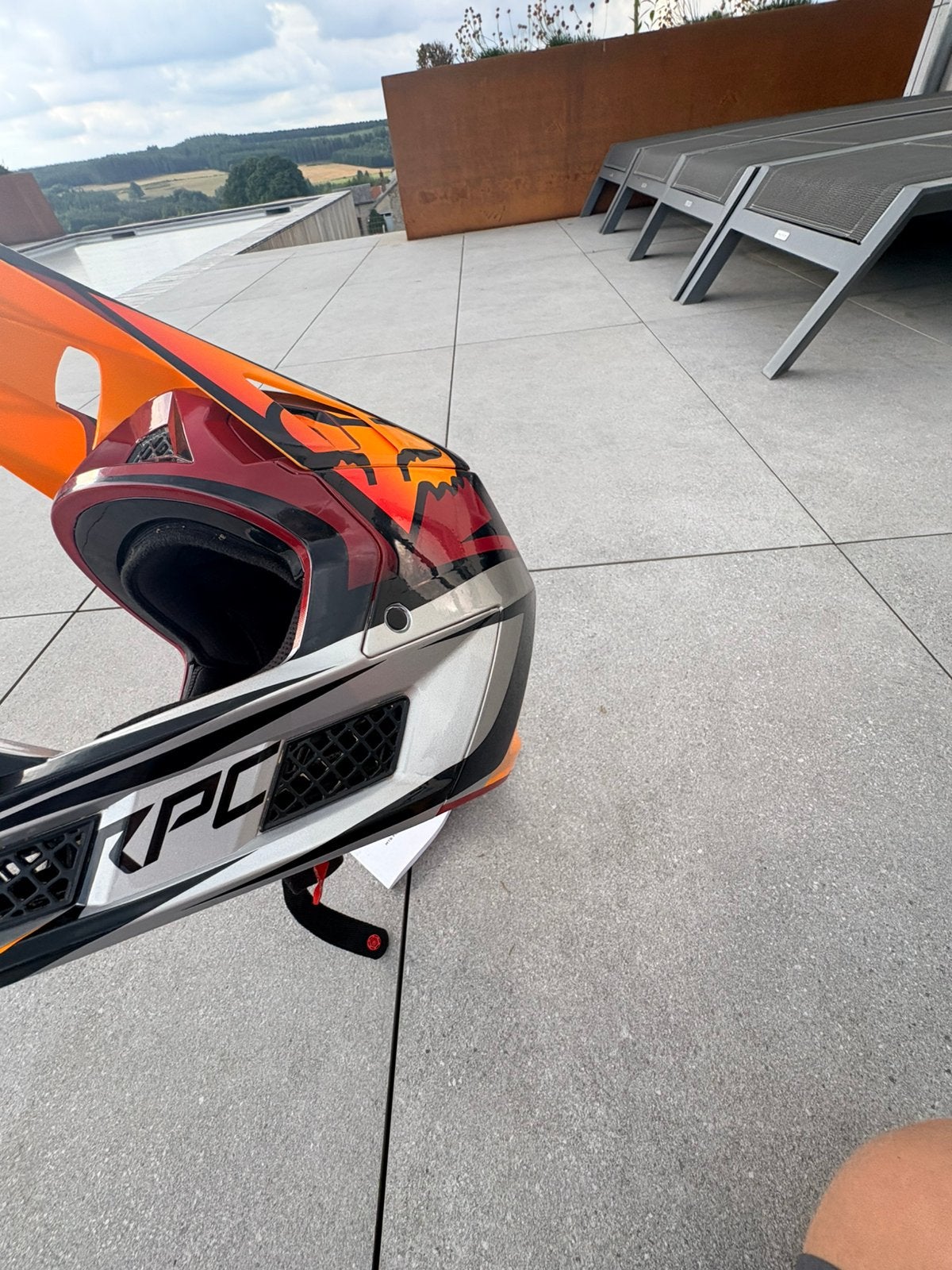 Casque fox édition limitée, Vélos & Vélomoteurs, Enlèvement, Comme neuf, Hommes, Autres marques
