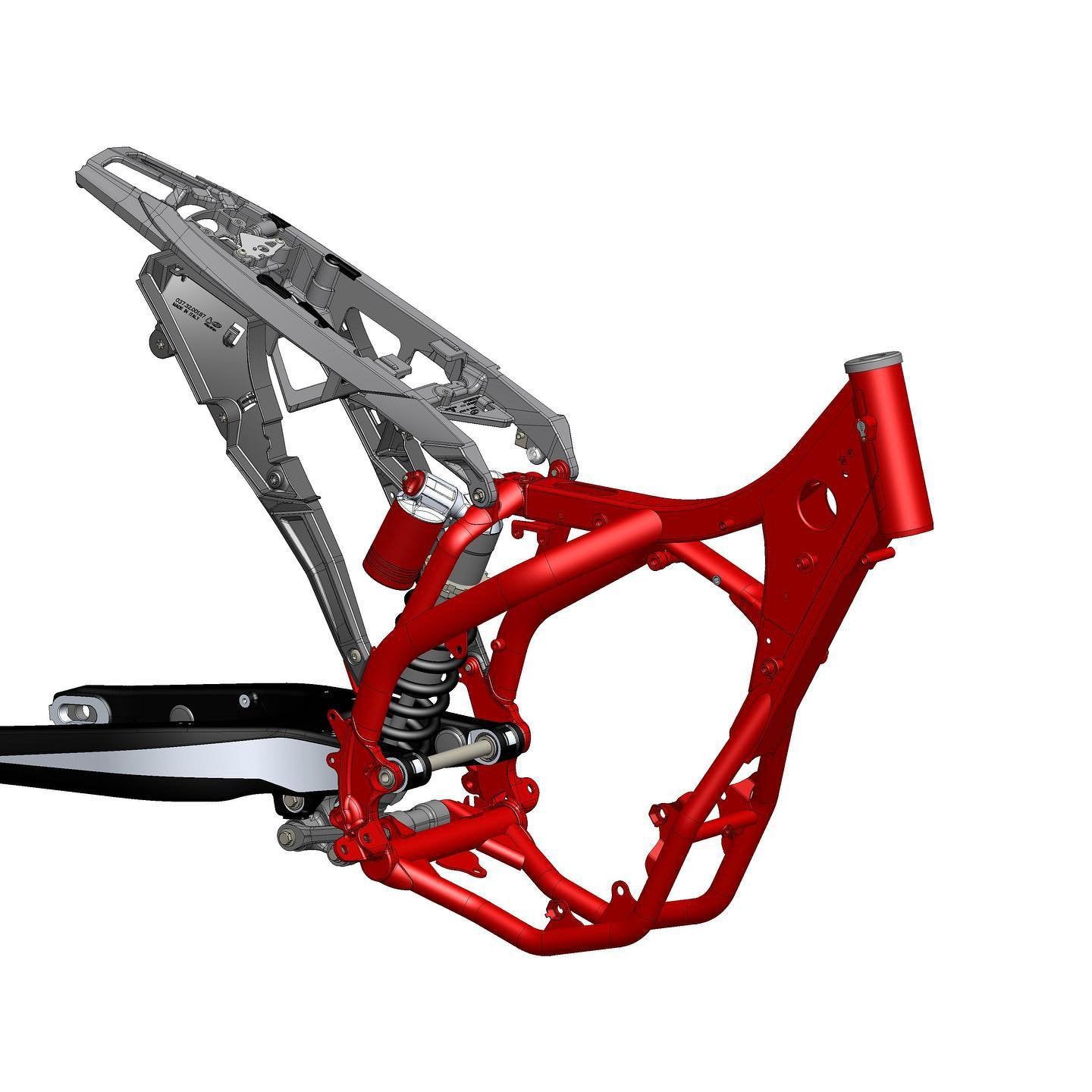 Beta rr 50 track frame, Motoren, Ophalen of Verzenden