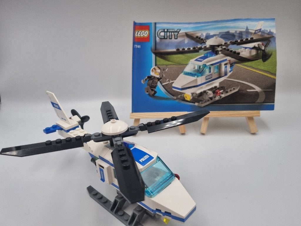 Hélicoptère de police Lego City 7741, Enlèvement ou Envoi, Lego, Ensemble complet, Comme neuf