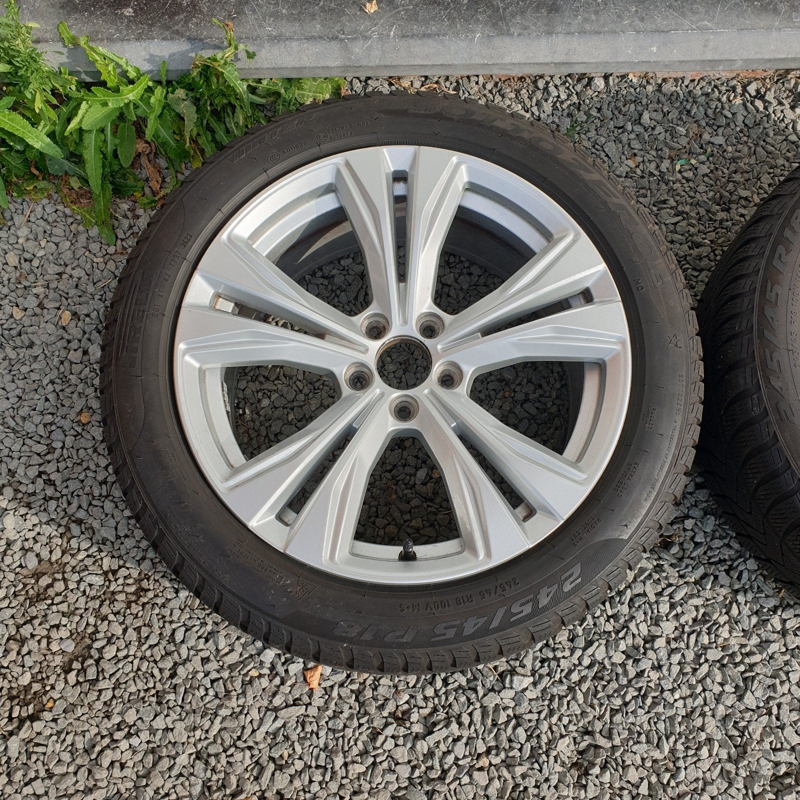 v90 Volvo velgen, Ophalen, 18 inch, Winterbanden, Velg(en)