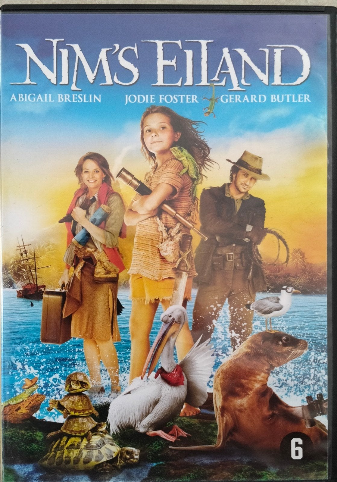 Nim's Eiland, À partir de 6 ans, Néerlandais, Enlèvement, Grand écran