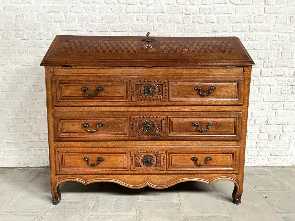 Antieke secretaire., Huis en Inrichting, Ophalen, Gebruikt, Klassiek