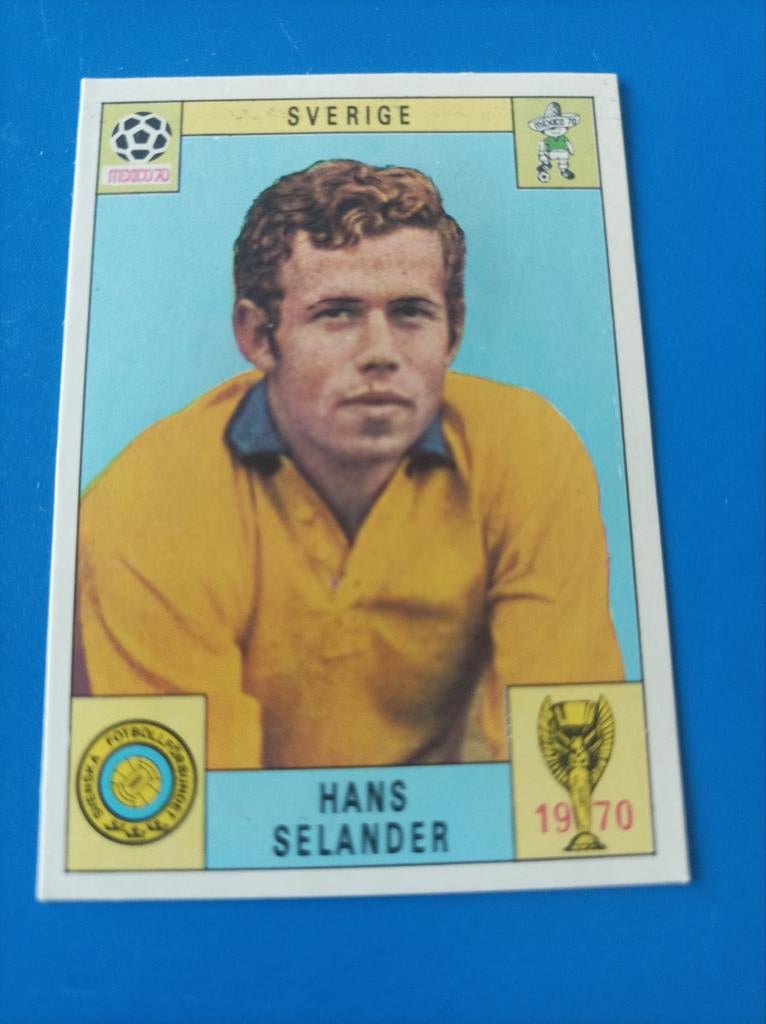 Panini Mexico 70 , Zweden Hans Selander, Ophalen of Verzenden