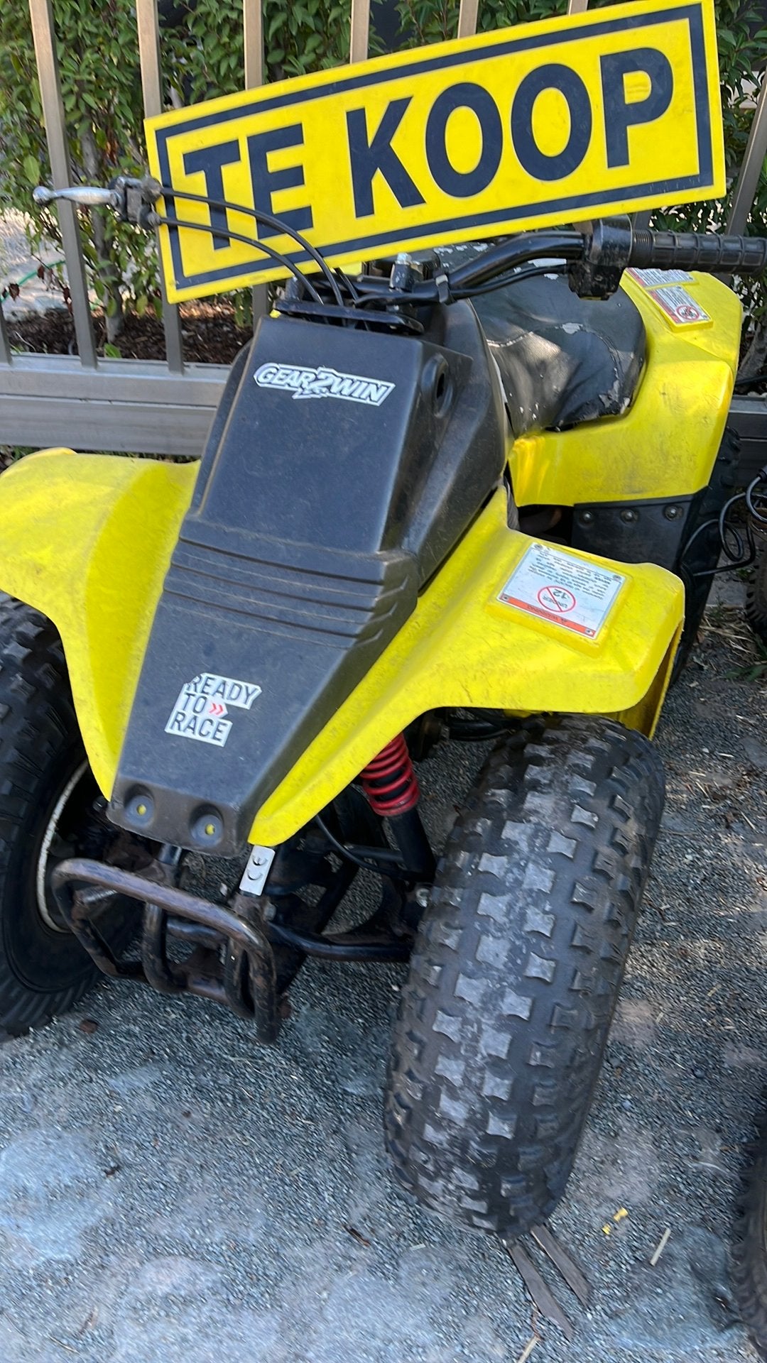 Suzuki quad 80, 1 cilinder, 80 cc