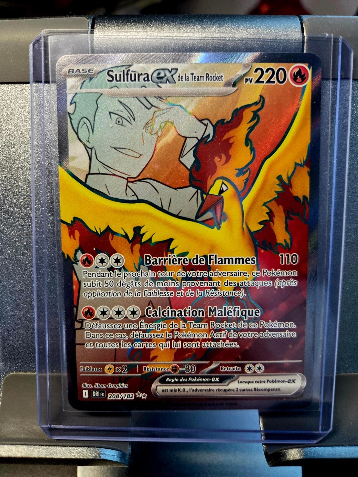 Pokemon - Sulfura 208/182 DRI FR, Verzenden, Nieuw, Losse kaart
