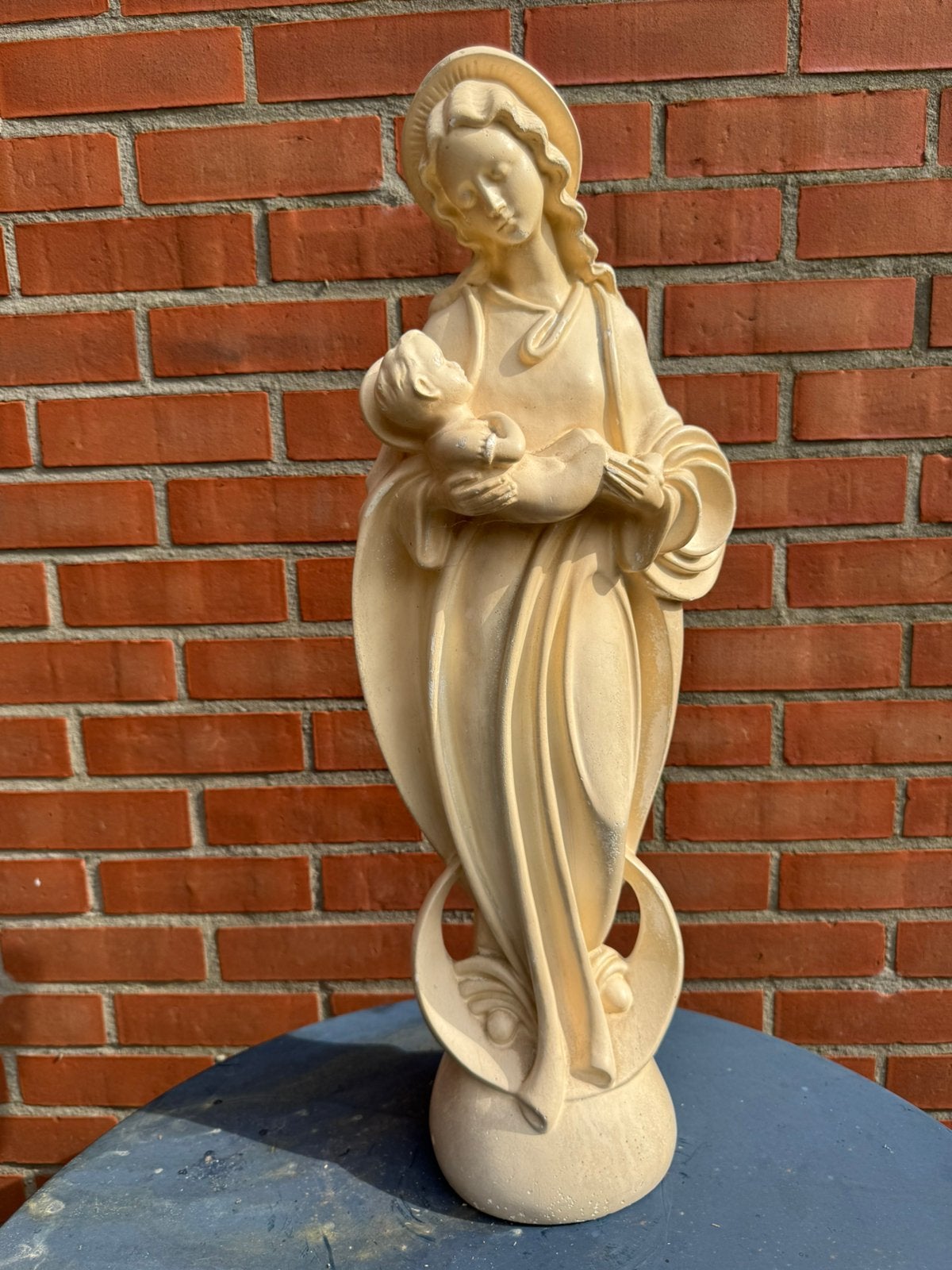 Maria groot 60 cm hoog ., Antiek en Kunst, Antiek | Religieuze voorwerpen, Ophalen