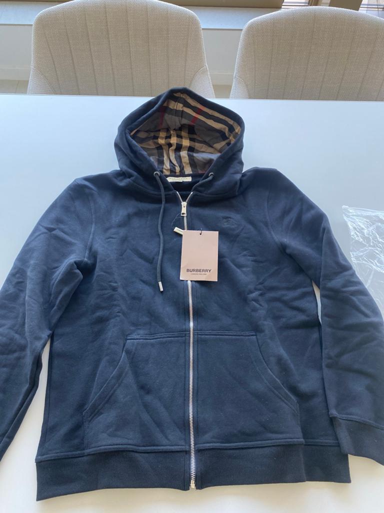 Trui met rits burberry, Kinderen en Baby's, Kinderkleding | Maat 176, Ophalen of Verzenden, Nieuw, Jongen, Trui of Vest