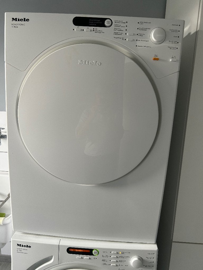 Droogkast, Elektronische apparatuur, Ophalen, 6 tot 8 kg, Anti-kreukfase, Luchtafvoer