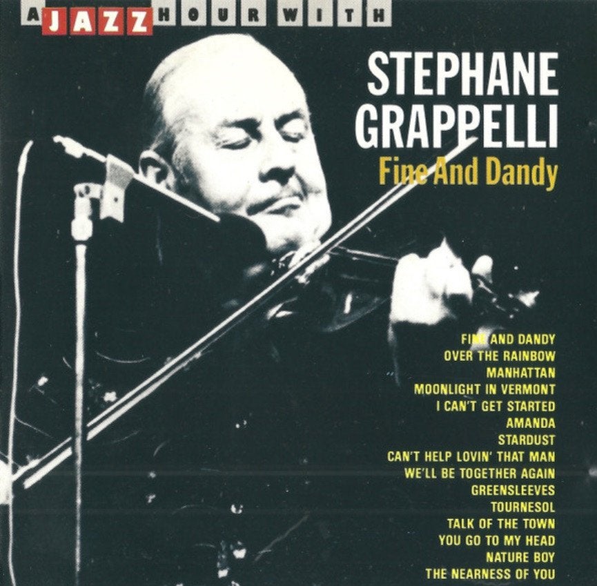 SALE--CD STEPHANE GRAPPELLI-Fine and Dandy-A Jaz, Verzenden, Jazz