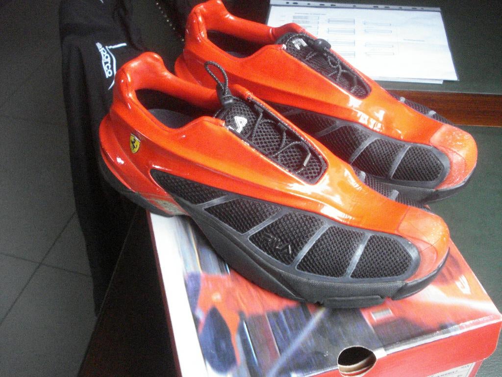 Ferrari 'Mechanic' schoenen, heren. mt 44, Enlèvement ou Envoi, Porté, Chaussures de sport, Fila