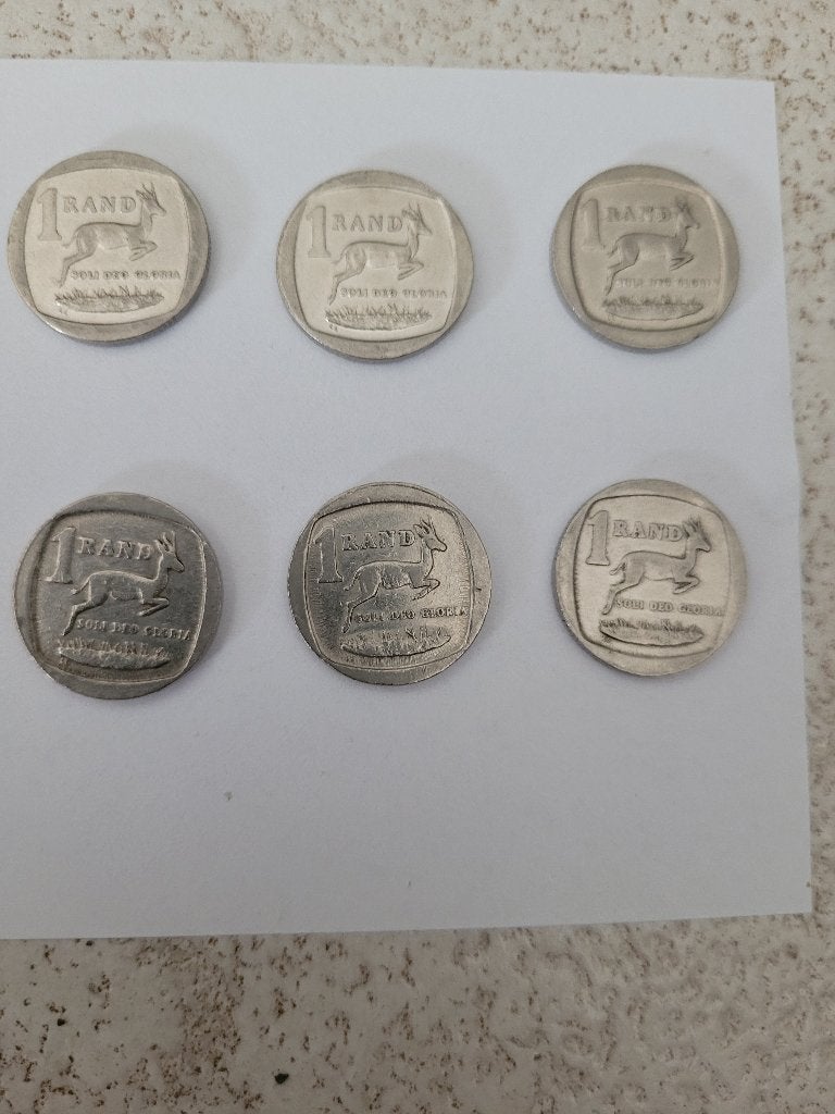 Zuid Afrikaanse Rand, Postzegels en Munten, Ophalen, Zuid-Afrika, Setje
