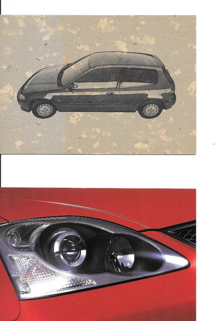 HONDA CIVIC,  persfoto's en kaarten, Ophalen of Verzenden, Zo goed als nieuw, Honda