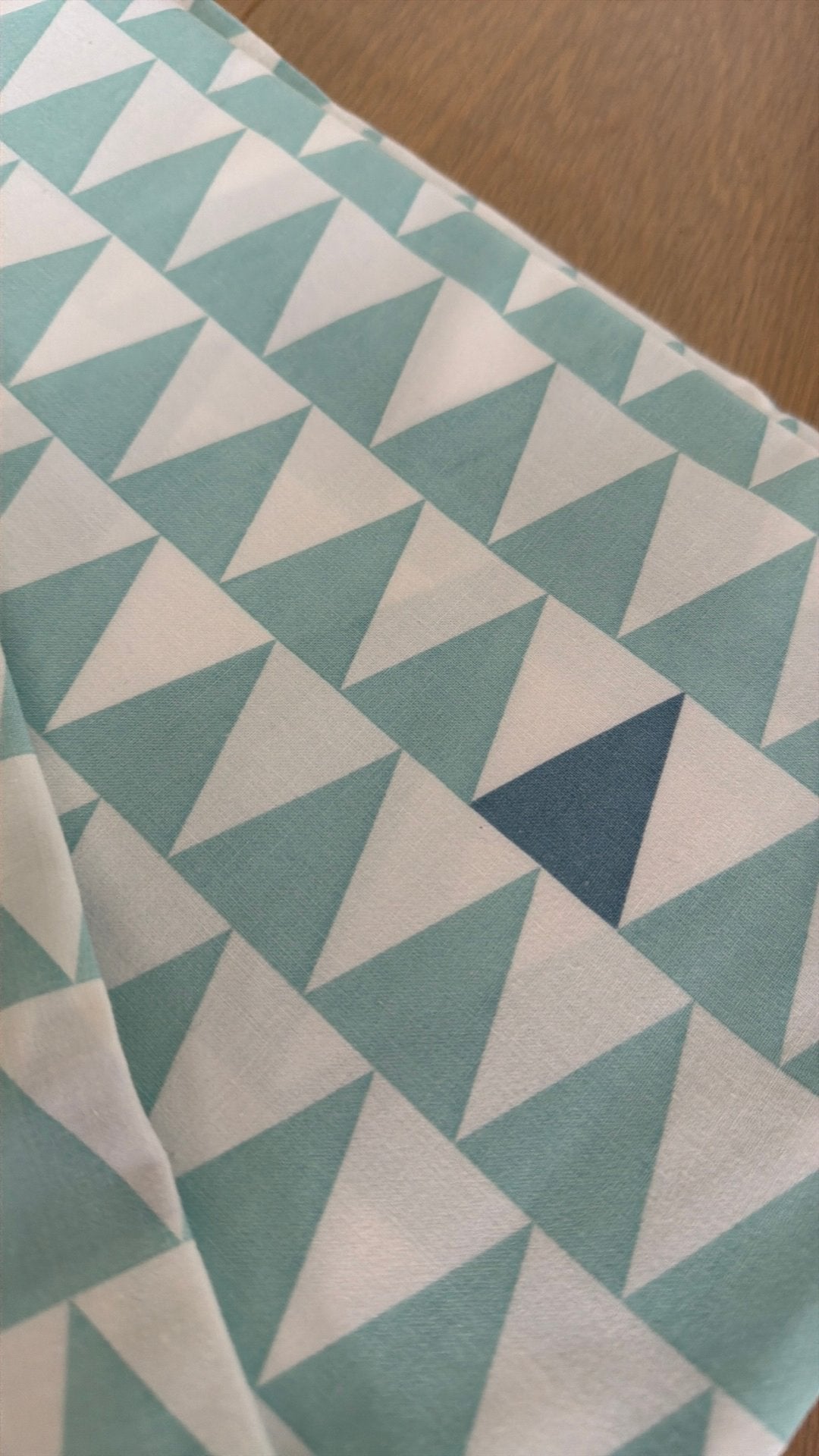 Housse de couette triangulaire pour 1 personne, Garçon ou Fille, Enlèvement ou Envoi, Lit simple, Vert