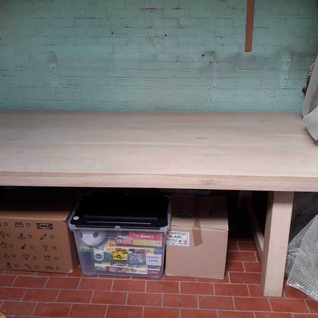 eetkamertafel, Huis en Inrichting, Complete eetkamers, Ophalen, Zo goed als nieuw