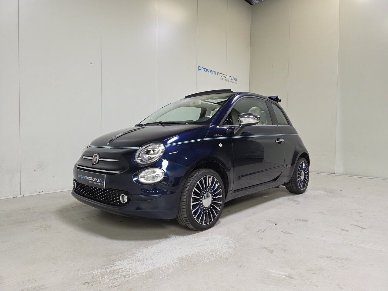 Fiat 500C RIVA Cabrio Benzine - 16.980 km!- Topstaat!, Auto's, Fiat, Particulier, 500C, Airbags, Airconditioning, Bluetooth, Boordcomputer